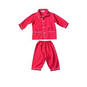 Sweet Dreams Classic Red Winter Pajamas